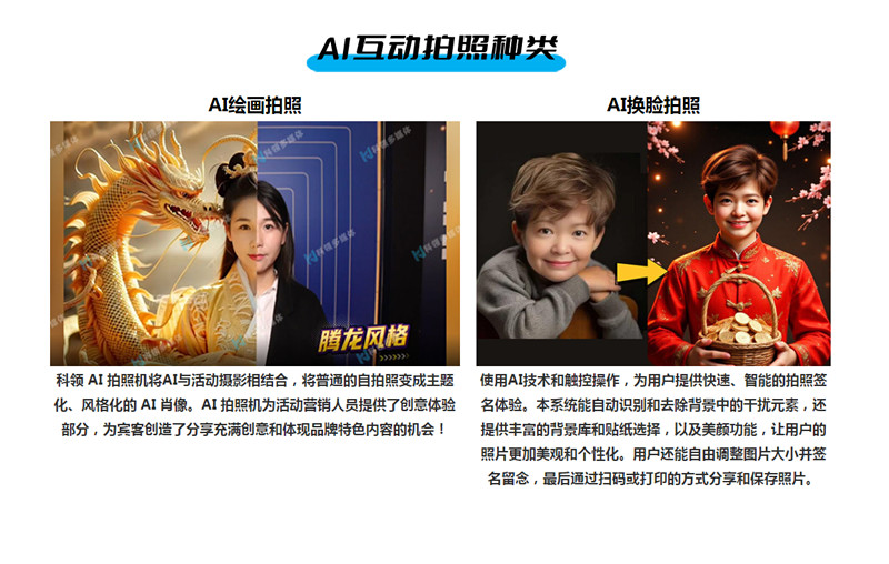 六合一功能大頭貼拍照機